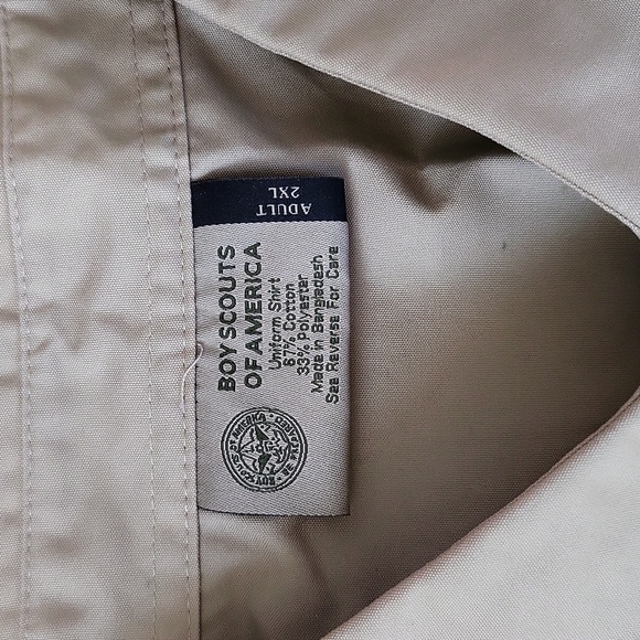 Scouts BSA Uniform Mens short sleeve 2xl - Picture 4 of 4